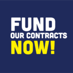 Fund our contracts NOW!