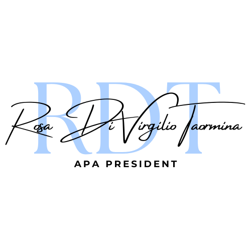 The APA President Rosa Di Virgilio Taormina's signature.